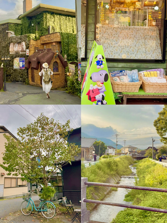 🌿 유후인 골목골목 산책의 매력 🚶‍♀️✨