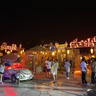 At the Cliff Bar in Sharm El-Sheikh, Red Sea, Egypt