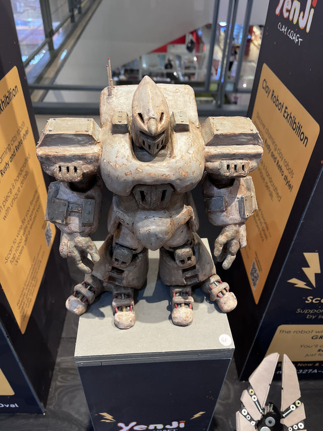 Must-Visit Clay Robot Exhibition by Yenji at 1 Utama