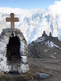 บันทึกเส้นทางโคลนสู่ Gergeti Trinity Church