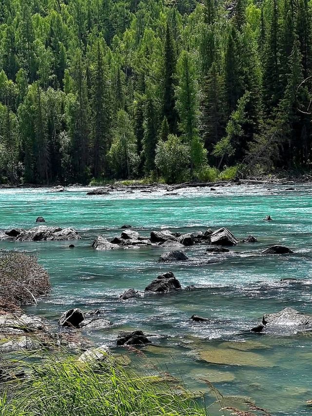 “Autumn Glory of Kanas Lake” “Autumn Glory of Kanas Lake”