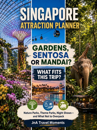 Singapore Attraction Planner: Gardens, Sentosa—or Mandai?