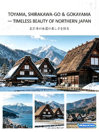 🇯🇵 TOYAMA, SHIRAKAWA-GO & GOKAYAMA — Timeless Beauty of Northern Japan