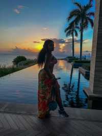 Sunset in Anguilla
