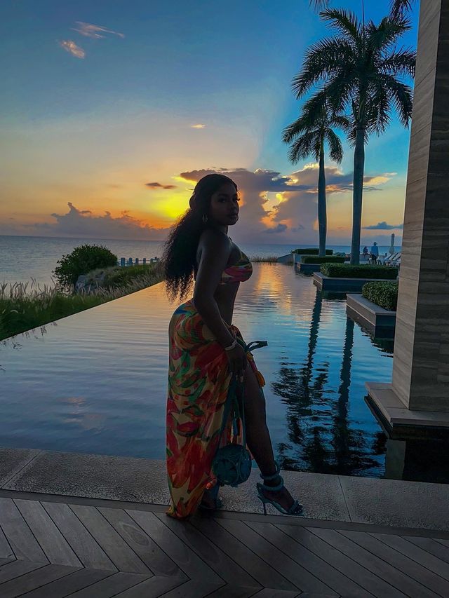 Sunset in Anguilla