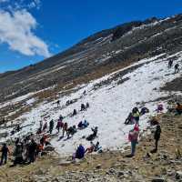 멕시코 사화산 Nevado de Toluca(해발 4600m)