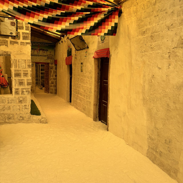 Salt Hotel in the Salt Plains