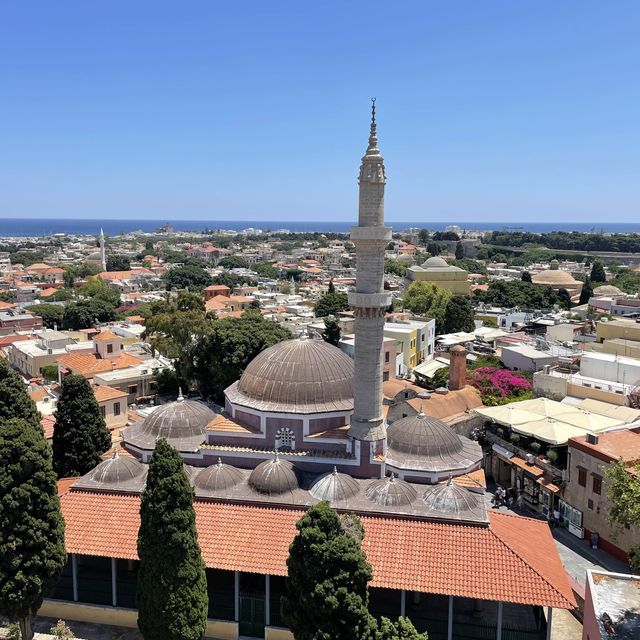 Rhodes island, Greece. The old town.