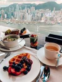 The best hotel view in Hong Kong 🇭🇰 