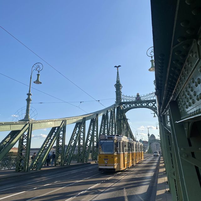🇭🇺 Bridge with best view: Szabadság Bridge 🌉