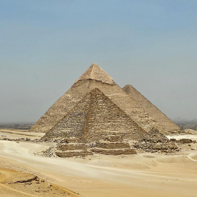 The pyramid of Giza 