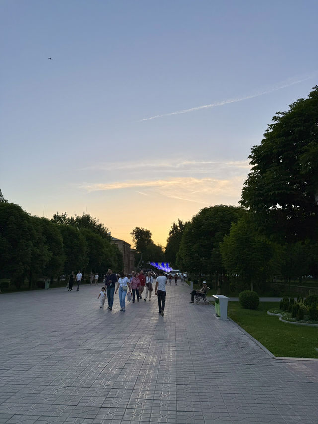 Spring Vibes at Amir Temur Square, Tashkent