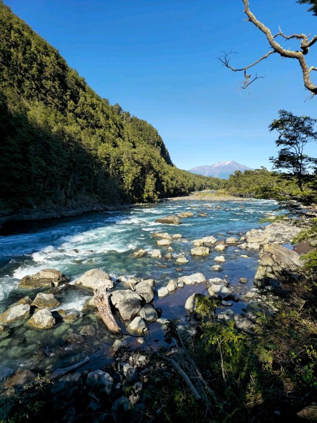 해외여행 칠레 푸에르토 바라스의 Saltos del Rio Petrohue Park