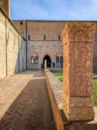 🏛 Pomposa Abbey: A Romanesque Treasure of Art and Silence 🇮🇹✨