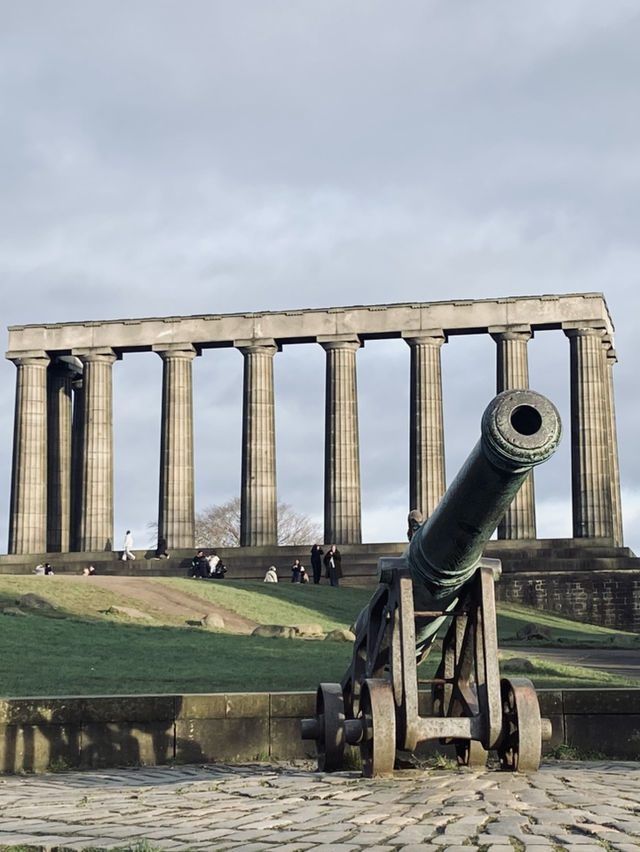Edinburgh in January: A Winter Tale of Stone and Sky