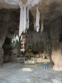 Surreal cave temple experience