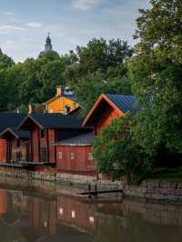 🏘️❄️ “Timeless Charm: My Stroll Through Old Porvoo” ✨🇫🇮
