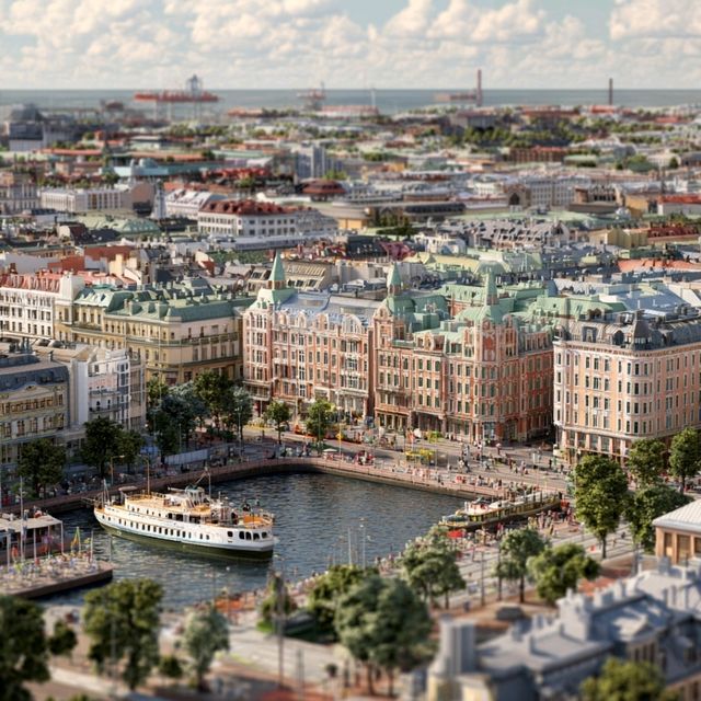 Rain or shine, Helsinki’s cityscape knows how to flex its style! 🌦️✨