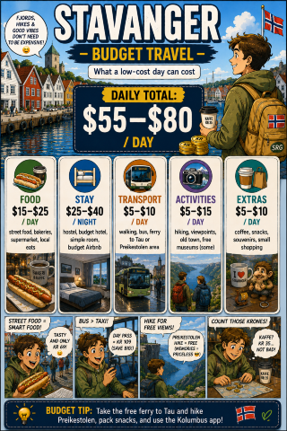 🗺️ Exploring Stavanger at Every Budget