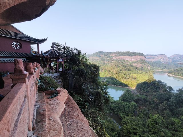 錦石岩寺，丹霞山一號科考線