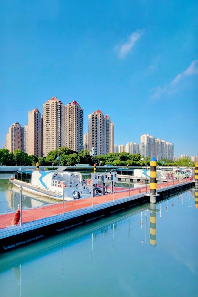 這樣子的半馬蘇河公園很難不愛！