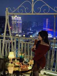 美絕了‼️俯瞰江門夜景小眾露天高空清吧🌃