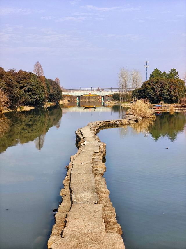長虹臥波，看浙江“最美湖泊”——犭央（Ang）犭茶（Sa）湖