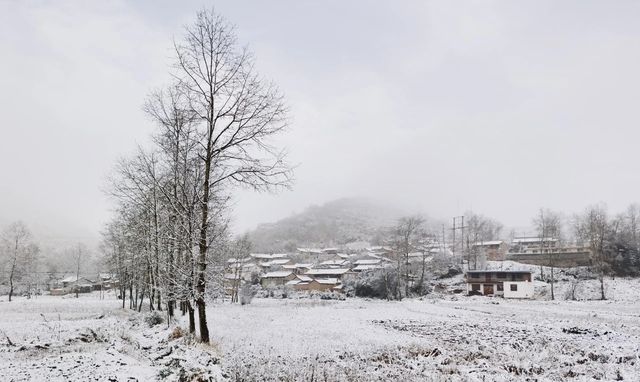 一帶一路•美麗鄉村，通渭馬營邀你來賞雪景