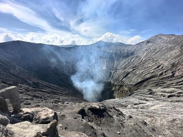 布羅莫火山地球最像月球的地方，附攻略