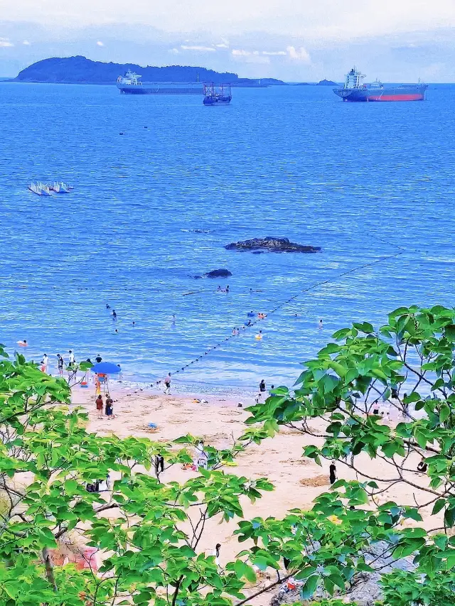 【Tour around Taizhou】Wenling Longmen Beach, a great place to take your kids during the National Day holiday!