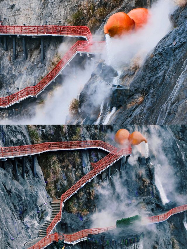 杭州懸崖上的“仙俠世界”！