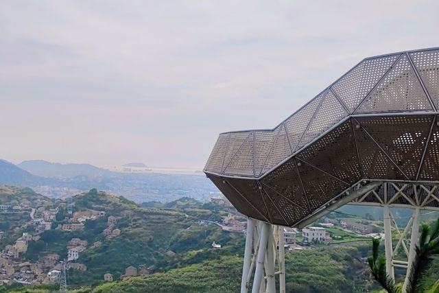 我來到了任意門另一半溫嶺對戒景觀平台