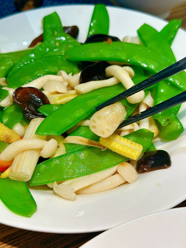 廣州西門口📍願意為牛肚菌再來一次的米其林素菜