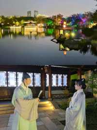 夏日夜遊小眾滬上庭院“申園”