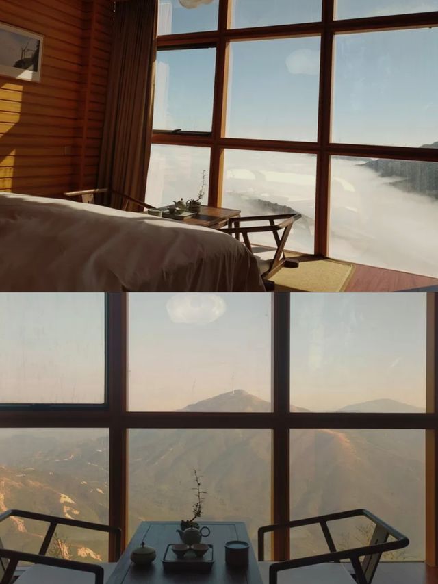 住到山頂，躺在房間欣賞日出的自然角落。