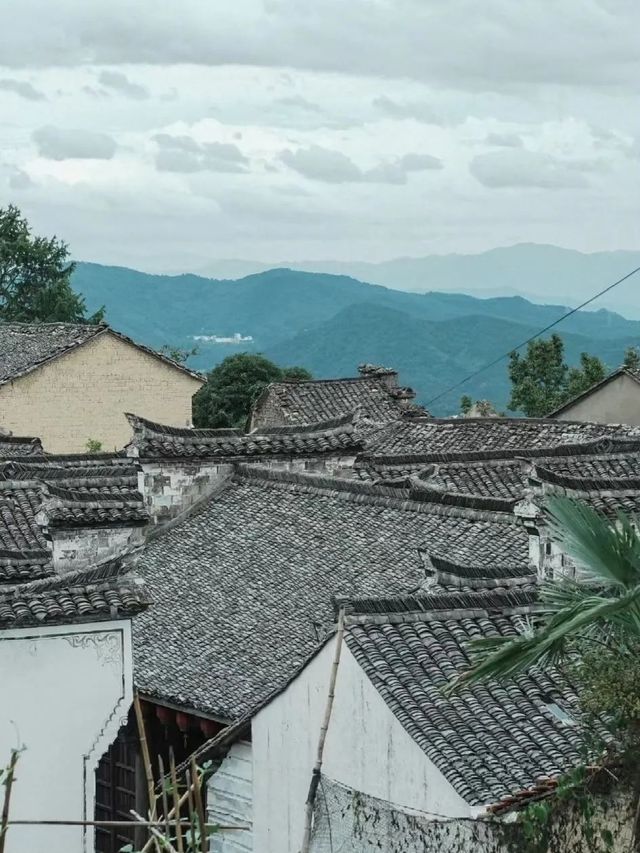 美麗的江南山古村落——登高村。