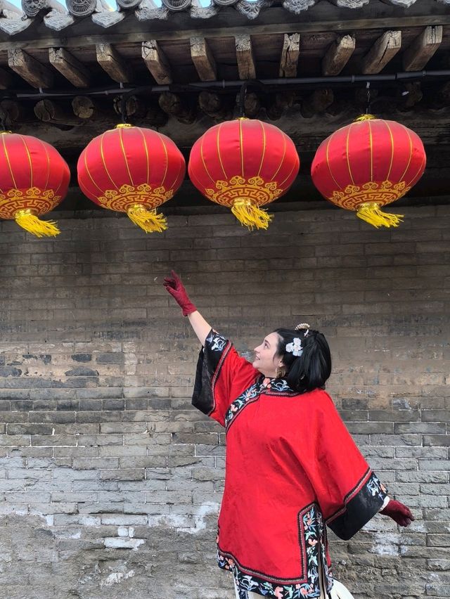 Hanfu at Chinese New Year in Pingyao