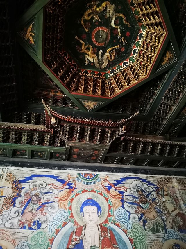 金代藝術瑰寶～應縣淨土寺九星天宮藻井