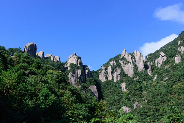 福建太姥山｜山海共長天一色，奇峰中別有洞天