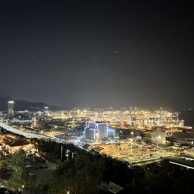 深圳鹽田港夜市之最靚打卡地方📸