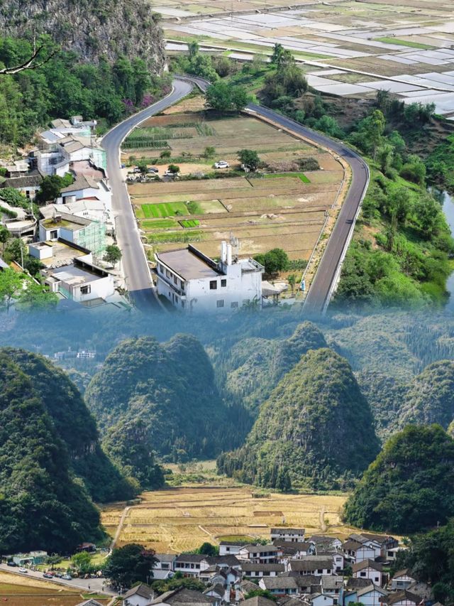 誤入油畫裡的山水世界