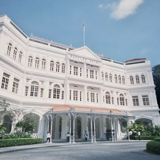 🇸🇬住進138歲的傳奇酒店，體驗南洋舊夢