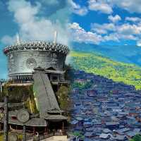 五一假期苗疆少女拍照旅遊景點