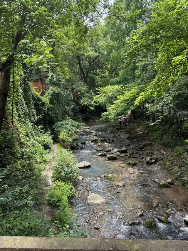 一出門就係國清寺，環境真係一流！