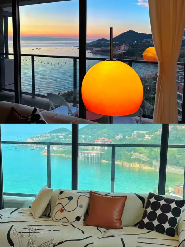 威海！！樓下就係海水浴場！！三房一廳帶觀海露台！！