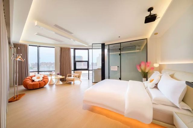 我打卡咗云端艺墅设计师民宿（西安纺织城地铁站唐都医院店）