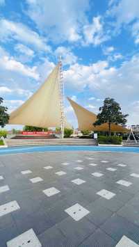 陽春四月漫遊泰州～濱河體育公園