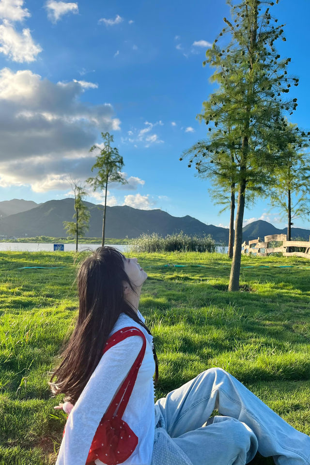 溫州周邊露營天花板｜飛龍湖公園的隱藏彩蛋！
