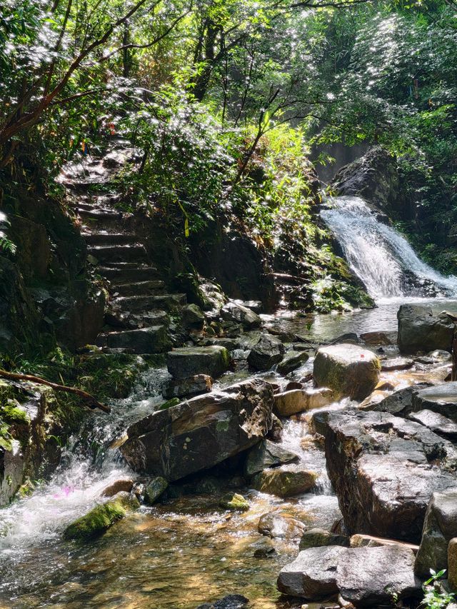 寧波秘境虹嶺古道·綠野仙蹤般的溯溪天堂