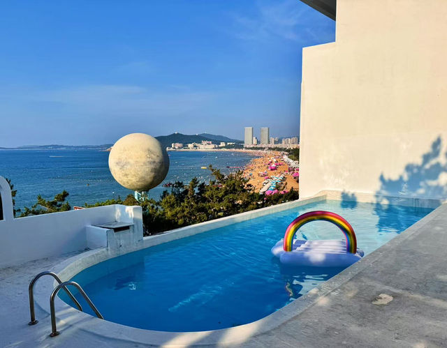 漂浮於海天之間 | 解鎖威海面朝大海海景酒店的夢幻無邊泳池